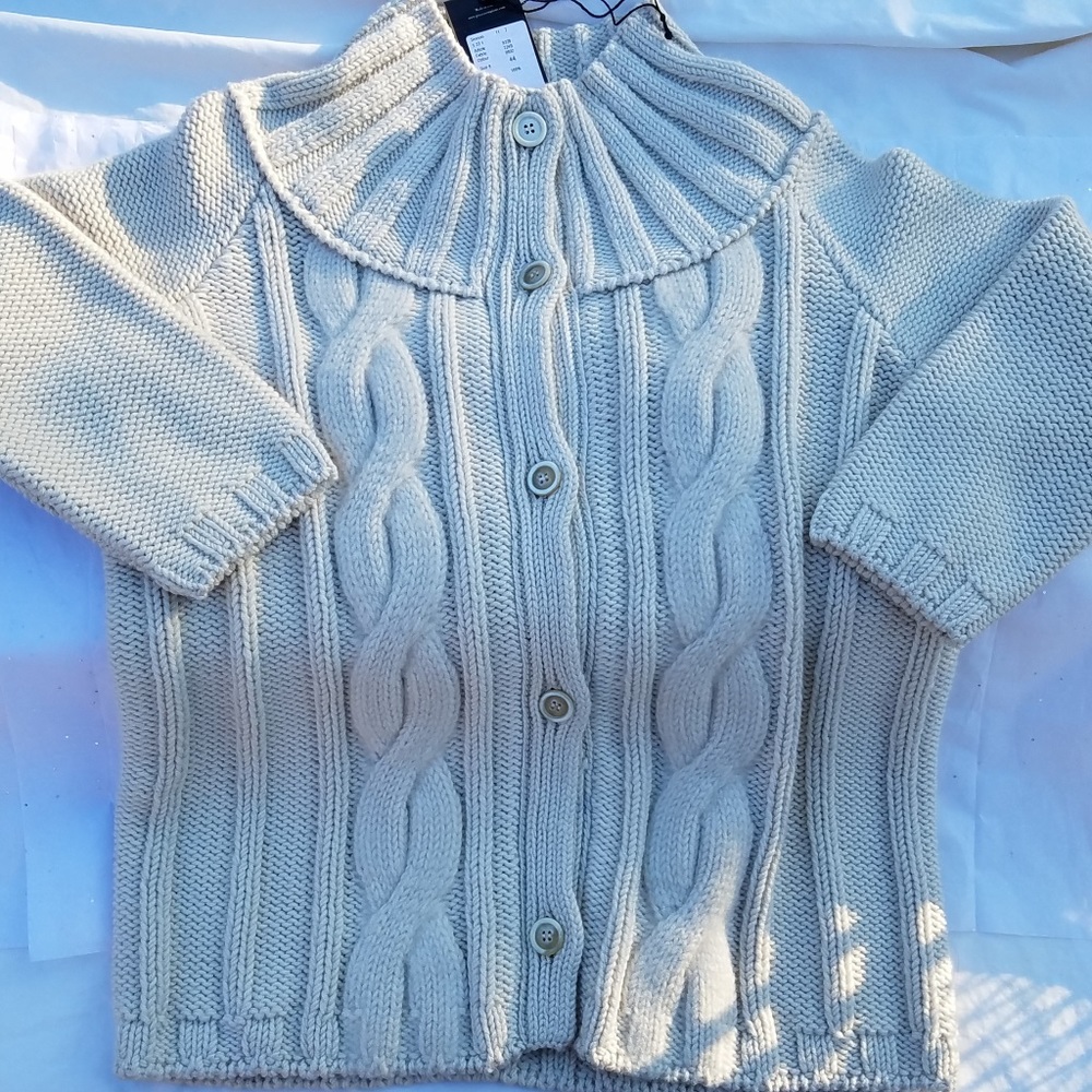 Piazza Sempione Womens Cardigan, Size 10/12